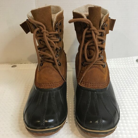 Sorel Shoes - SOREL FANCY LACE II WOMENS LEATHER BOOTS SIZE 10
